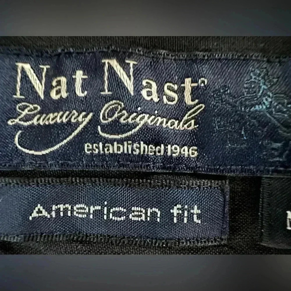VINTAGE: Nat Nast | Luxury Originals Established 1946.  Men’s shirt. Size:M - Picture 3 of 16